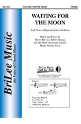 Waiting for the Moon SAB choral sheet music cover